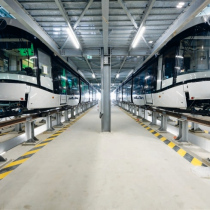 Site Dromel-Montfuron   pour le tramway à Marseille (France)