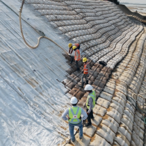 Protection des berges du Gange (Inde)